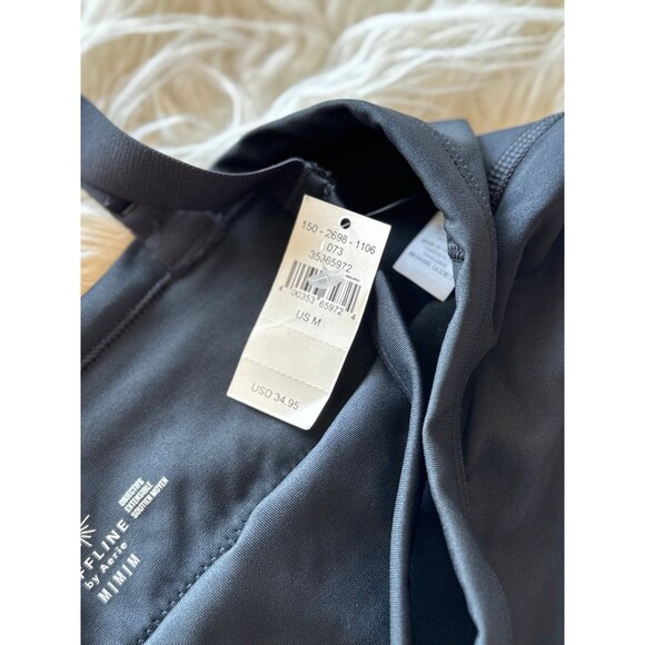 Aerie Sports Bra Black Size Medium - Picture 8 of 9